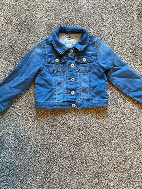 OshKosh B'gosh Classic Blue Cotton Denim Jacket for Kids